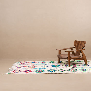 Tapis Laine berbère Azilal - coloré #8