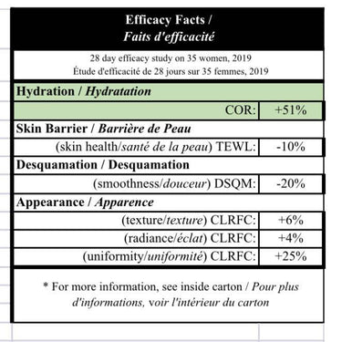 Bia Nourishing Facial Oil information panel.