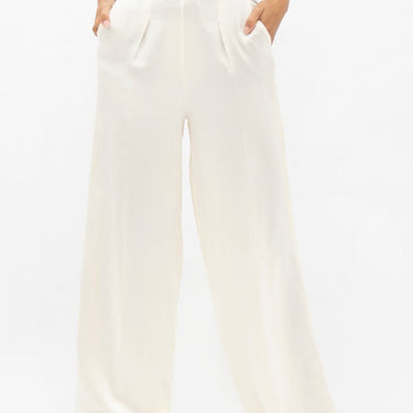 Branson - Pantalon large - Perle