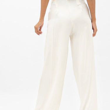 Branson - Pantalon large - Perle