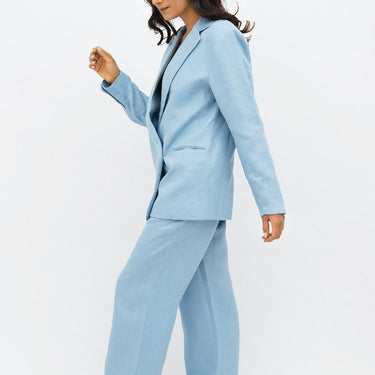 Havana - Blazer Oversize - Bleu Ciel