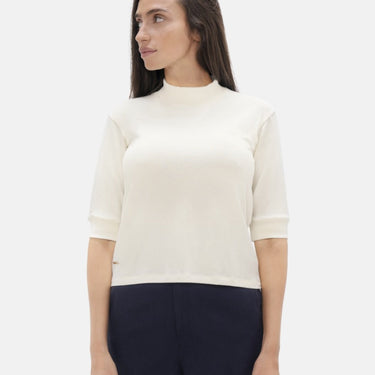 Doha - High Neck Top - White