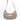 Sac demi-lune Gisèle coton brossé beige