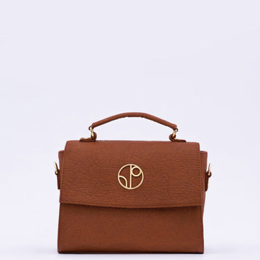 London - Piñatex® Crossbody Bag - Mocha