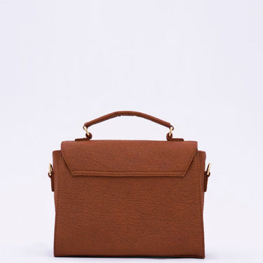 London - Piñatex® Crossbody Bag - Mocha