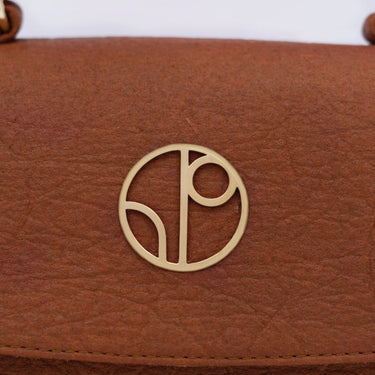 London - Piñatex® Crossbody Bag - Mocha