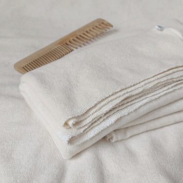 Serviette Microcoton pour les cheveux en coton biologique